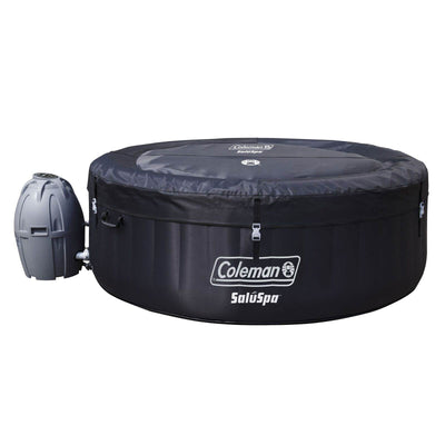 Coleman SaluSpa 4-Person Inflatable Spa Hot Tub with Accessories & Cleaning Kit
