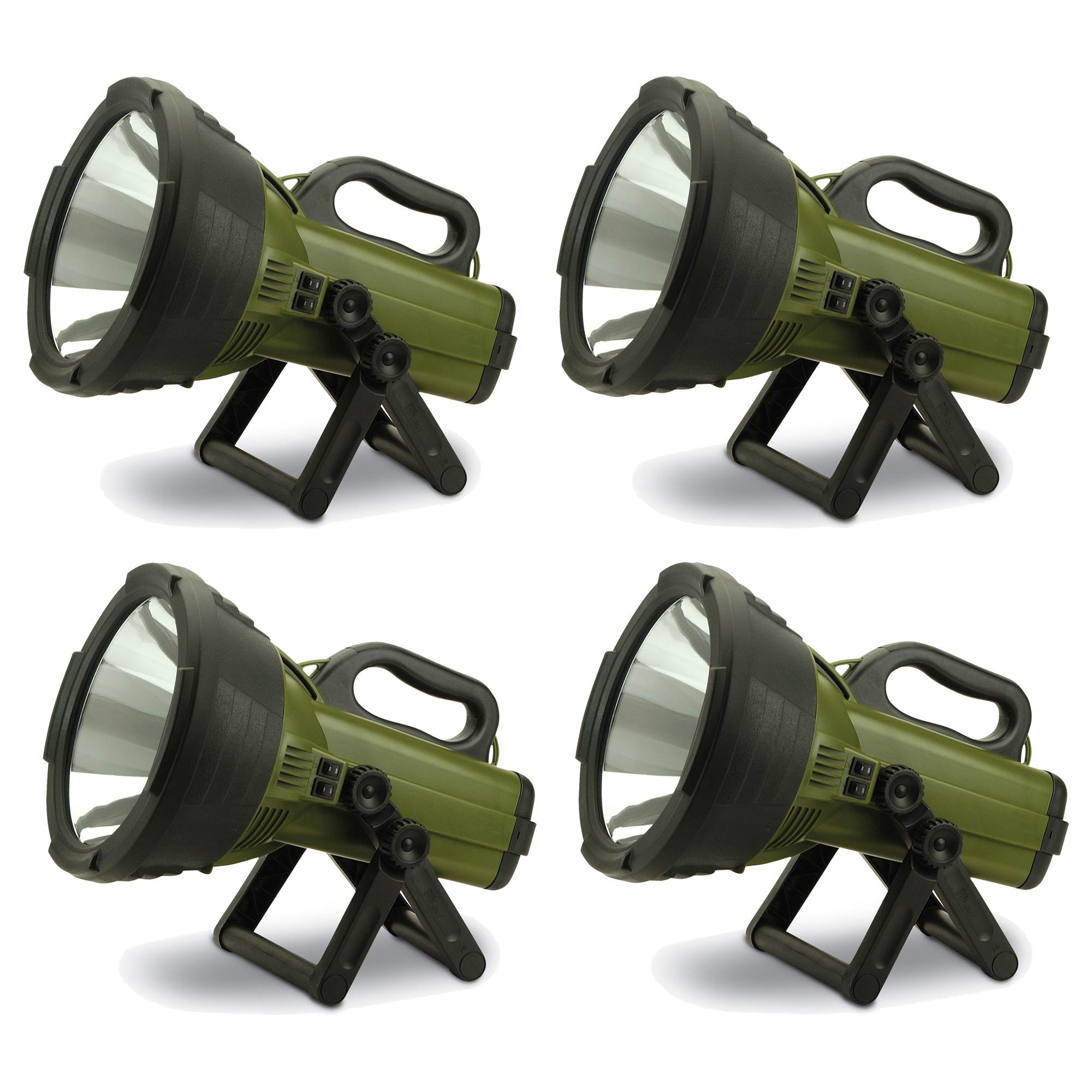 Cyclops Colossus 18M Candlepower 12V Handheld Halogen Spotlight, 4 Pack | C18MIL
