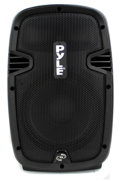 PylePro 600 Watt 8 Inch Bluetooth Powered Pro DJ PA Audio Speaker (2 Pack)
