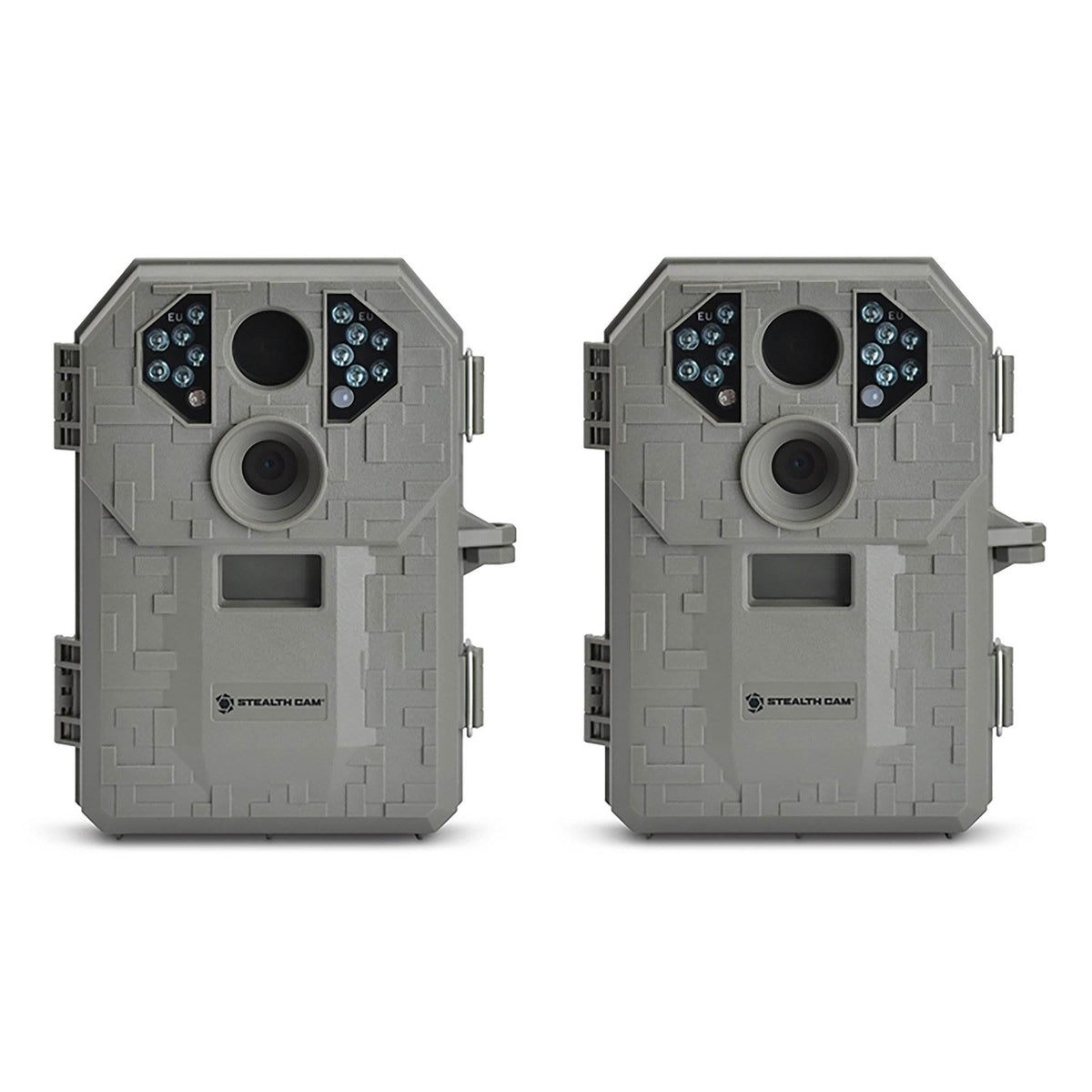 Stealth Cam P12 IR 6.0 MP Scouting Trail Hunting Game Camera with Video (2 Pack)