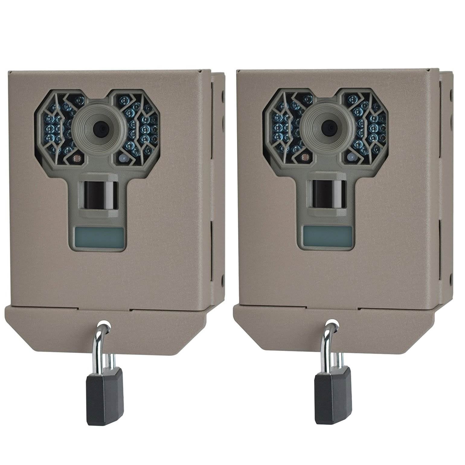 Stealth Cam Steel Security Trail Game Camera Bear Box for G Series Cams (2 Pack)