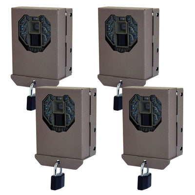 Stealth Cam Steel Security Trail Game Camera Bear Box for G Pro Series (4 Pack)