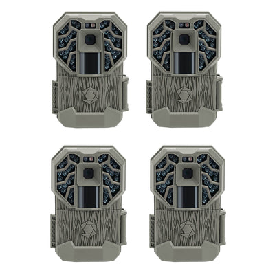 Stealth Cam G34 Pro 12 MP 4 Resolution HD Video 80' Range Game Camera (4 Pack)