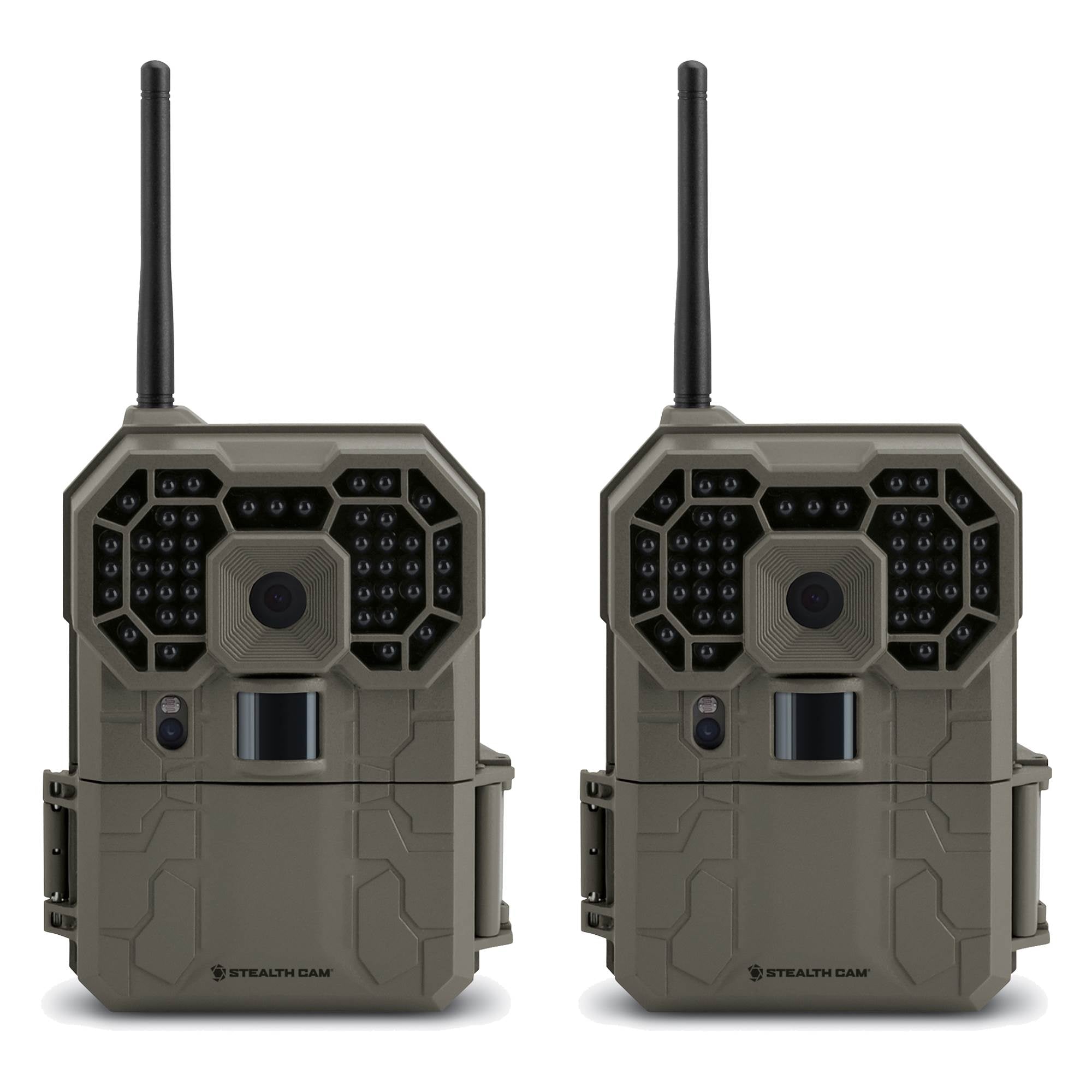 Stealth Cam GXW 12MP 1080p HD iOS & Android Wireless Game Trail Camera, 2 Pack