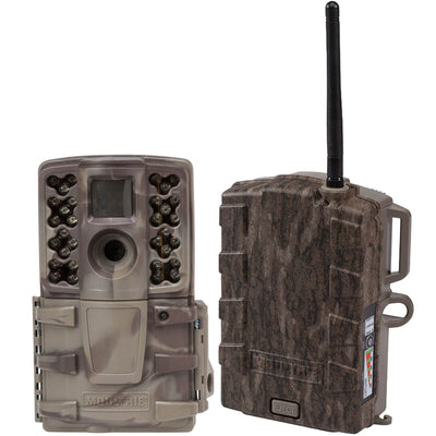 Moultrie No Glow Invisible 12 MP Mini A20i IR Trail Game Camera + Field Modem