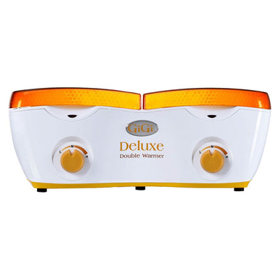 GiGi Deluxe Double 14-Ounce Full-Service Wax Warmer Station - (Open Box)