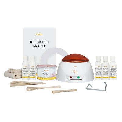 GiGi Mini Complete All-Purpose Hair Removal System Mini Waxing Kit (Open Box)