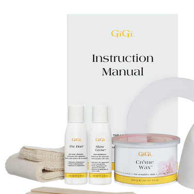 GiGi Mini Complete All-Purpose Hair Removal System Mini Waxing Kit (Open Box)