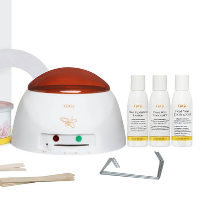 GiGi Mini Complete All-Purpose Hair Removal System Mini Waxing Kit (Open Box)