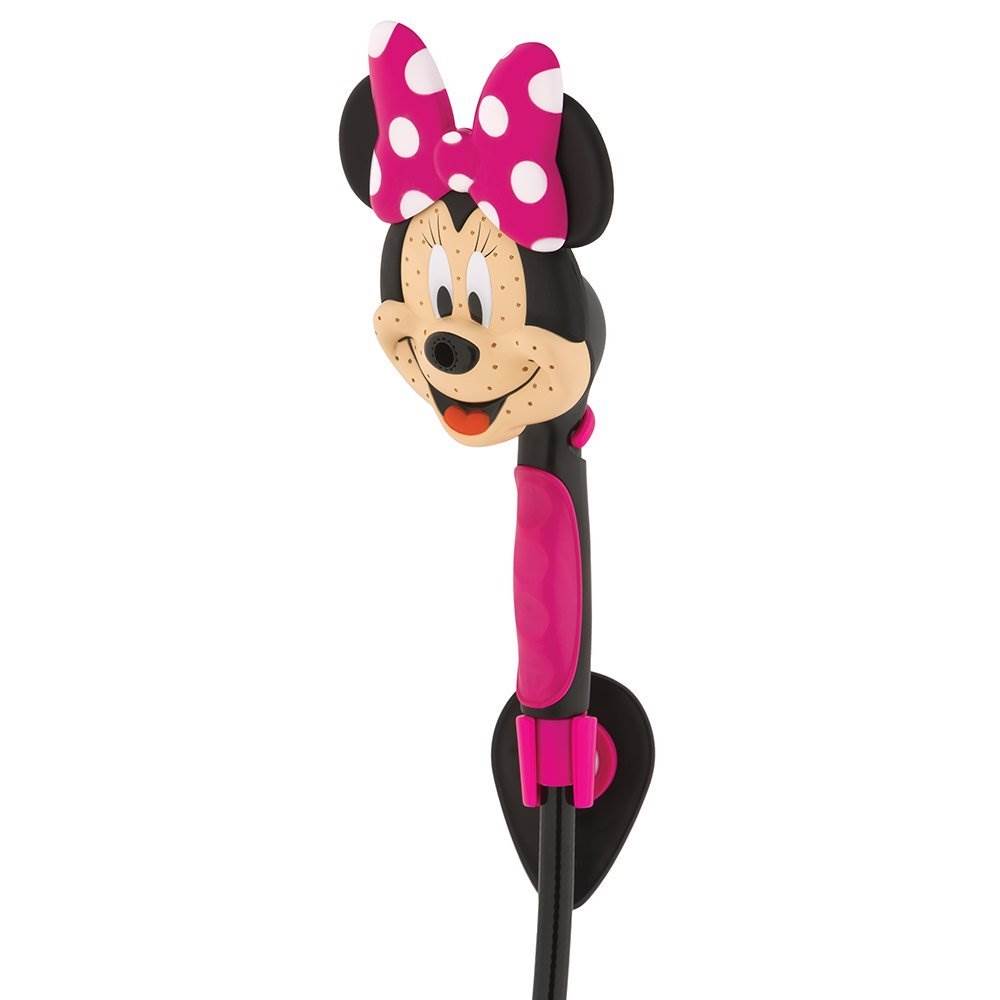 Oxygenics Disney Minnie Mouse 3 Setting Handheld Shower Head, Pink (Open Box)