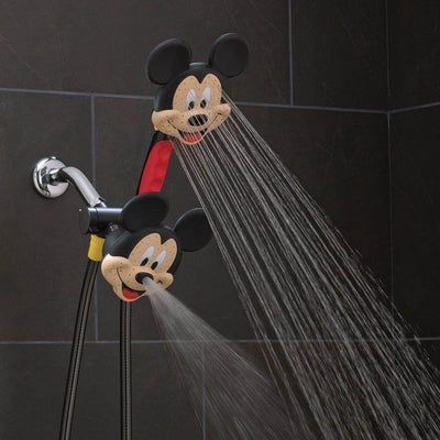 Oxygenics Disney Mickey Mouse Combo Dual Fixed & Handheld Shower Head (Open Box)