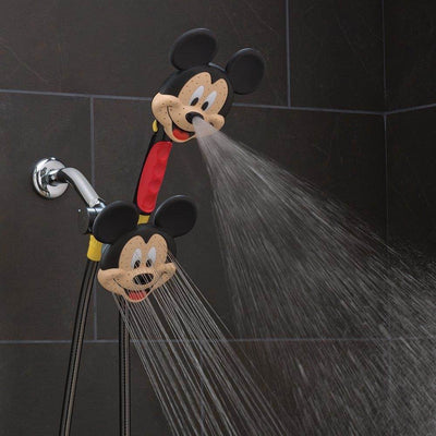Oxygenics Disney Mickey Mouse Combo Dual Fixed & Handheld Shower Head (Open Box)