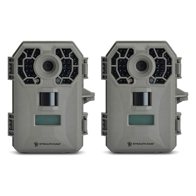 Stealth Cam G42NGNC 10MP HD IR Game Trail Camera, 2 Pack (Certified Refurbished)