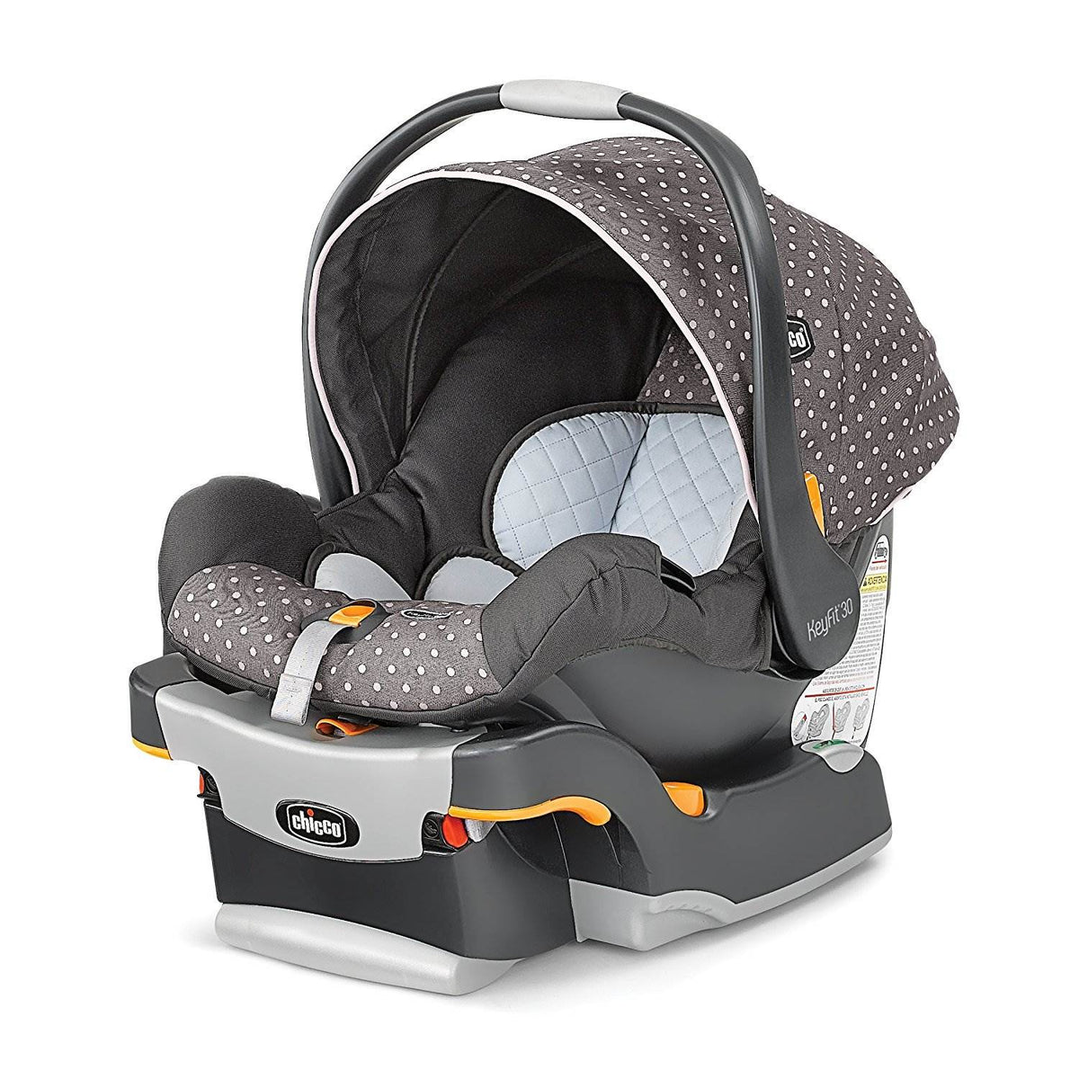 Chicco KeyFit 30 Rear Facing Baby Infant Car Seat & Base, Lilla (Open Box)