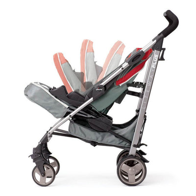 Chicco Liteway Plus 2-in-1 Car Seat Converting Stroller, Blackberry | Used