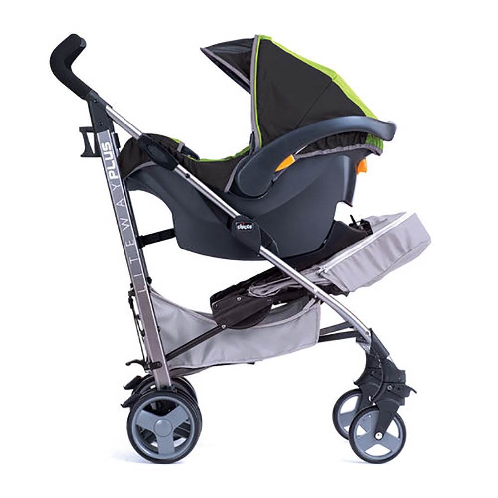 Chicco Liteway Plus 2-in-1 Car Seat Converting Stroller, Blackberry | Used