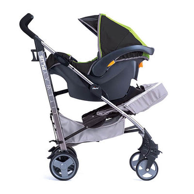Chicco Liteway Plus 2-in-1 Car Seat Converting Stroller, Blackberry | Used