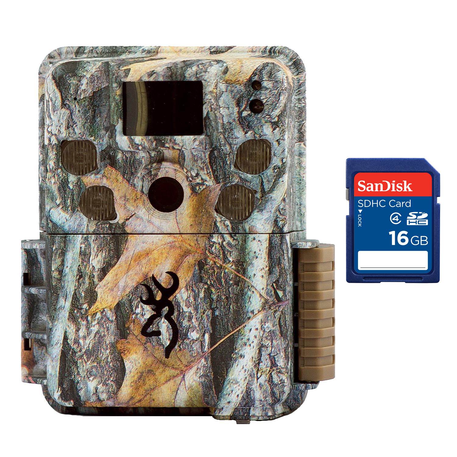 Browning Trail Cameras Strike Force Pro HD Video 18MP Game Camera + 16GB SD Card