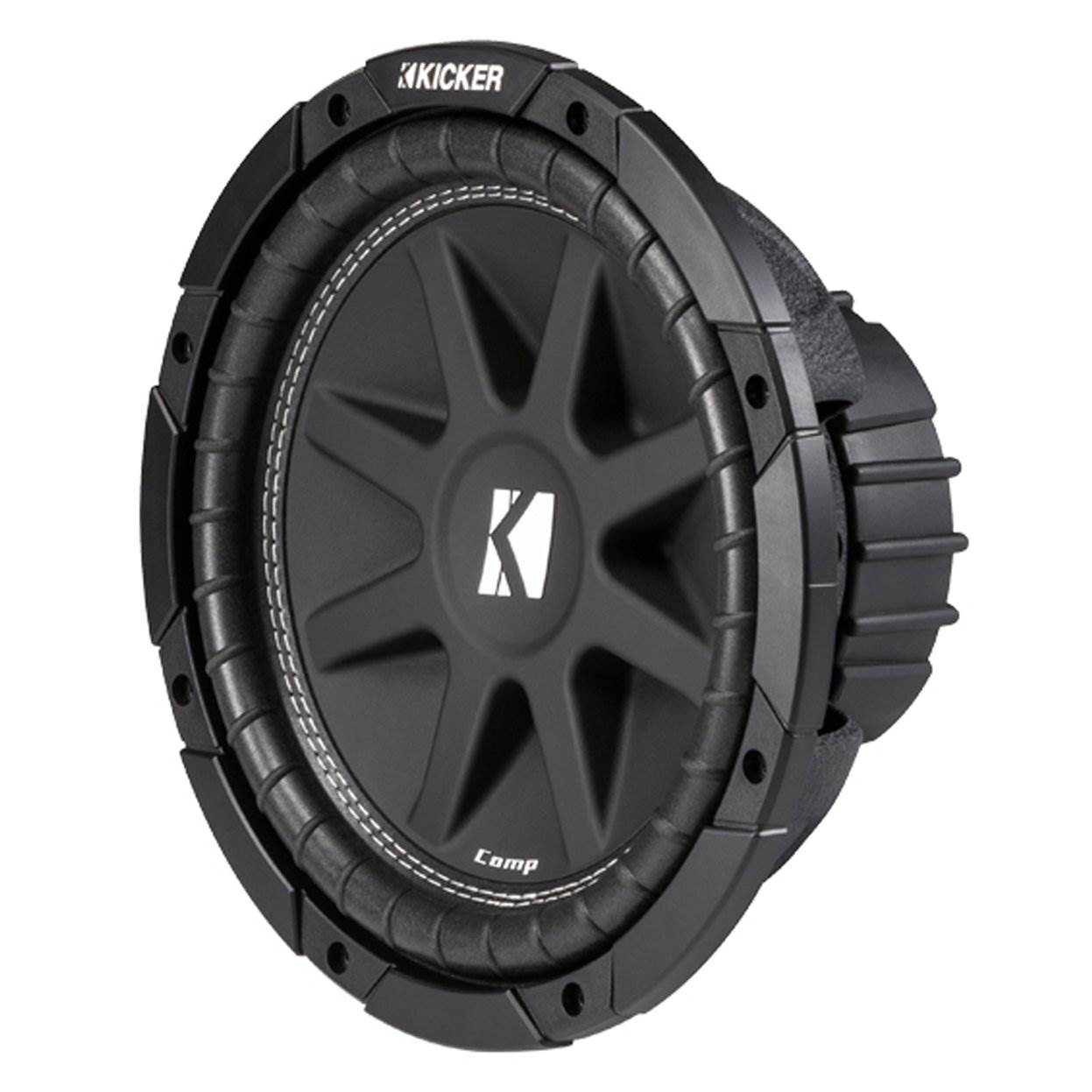 Kicker 15" 600W Subwoofers, 2 Pack + 1000W 2 Channel Amplifier + Wiring Kit