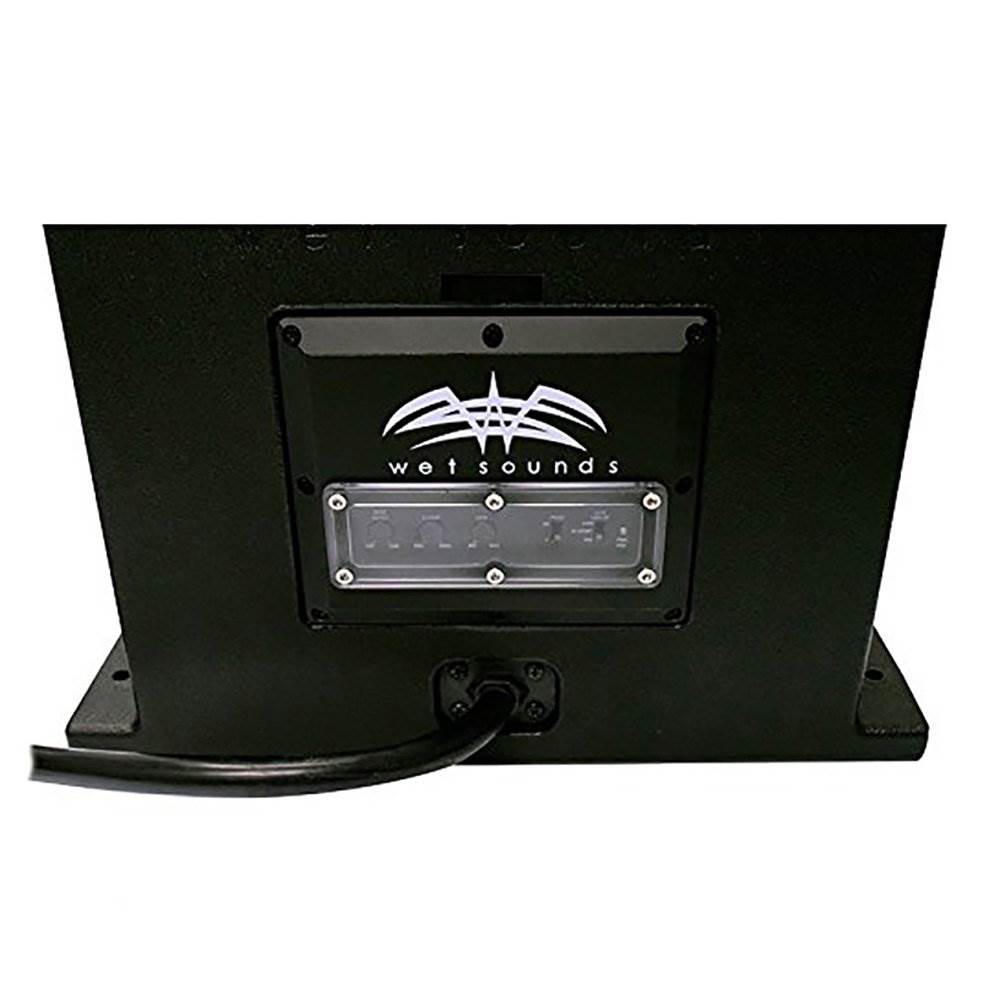 Wet Sounds 500W Marine 10" Subwoofer Enclosure Stealth AS-10 | Open Box