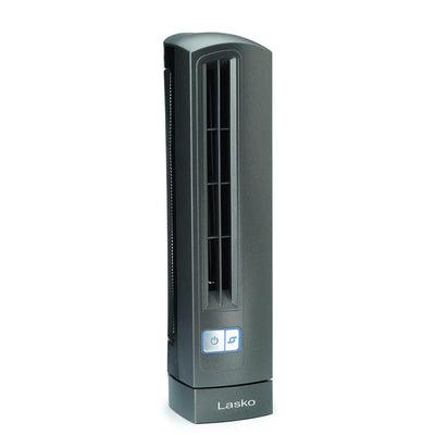 Lasko Air Stik Ultra Slim 2 Speed Home Office Desk Oscillating Tower Fan 4000