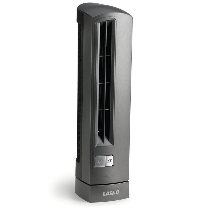 Lasko Air Stik Ultra Slim 2 Speed Home Office Desk Oscillating Tower Fan 4000