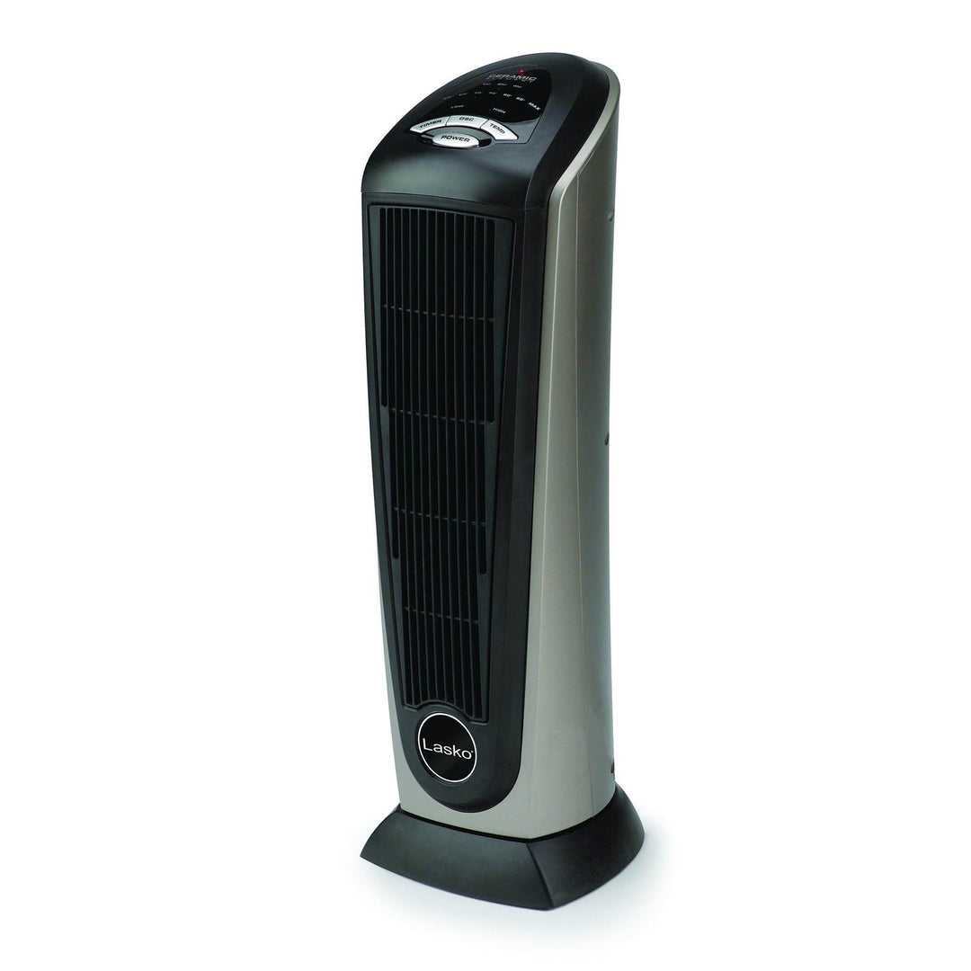 Lasko 1500 Watt 2 Speed Ceramic Oscillating Tower Heater with Remote (Used) - VMInnovations