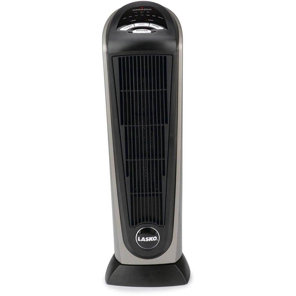 Lasko 1500 Watt 2 Speed Ceramic Oscillating Tower Heater with Remote (Used) - VMInnovations