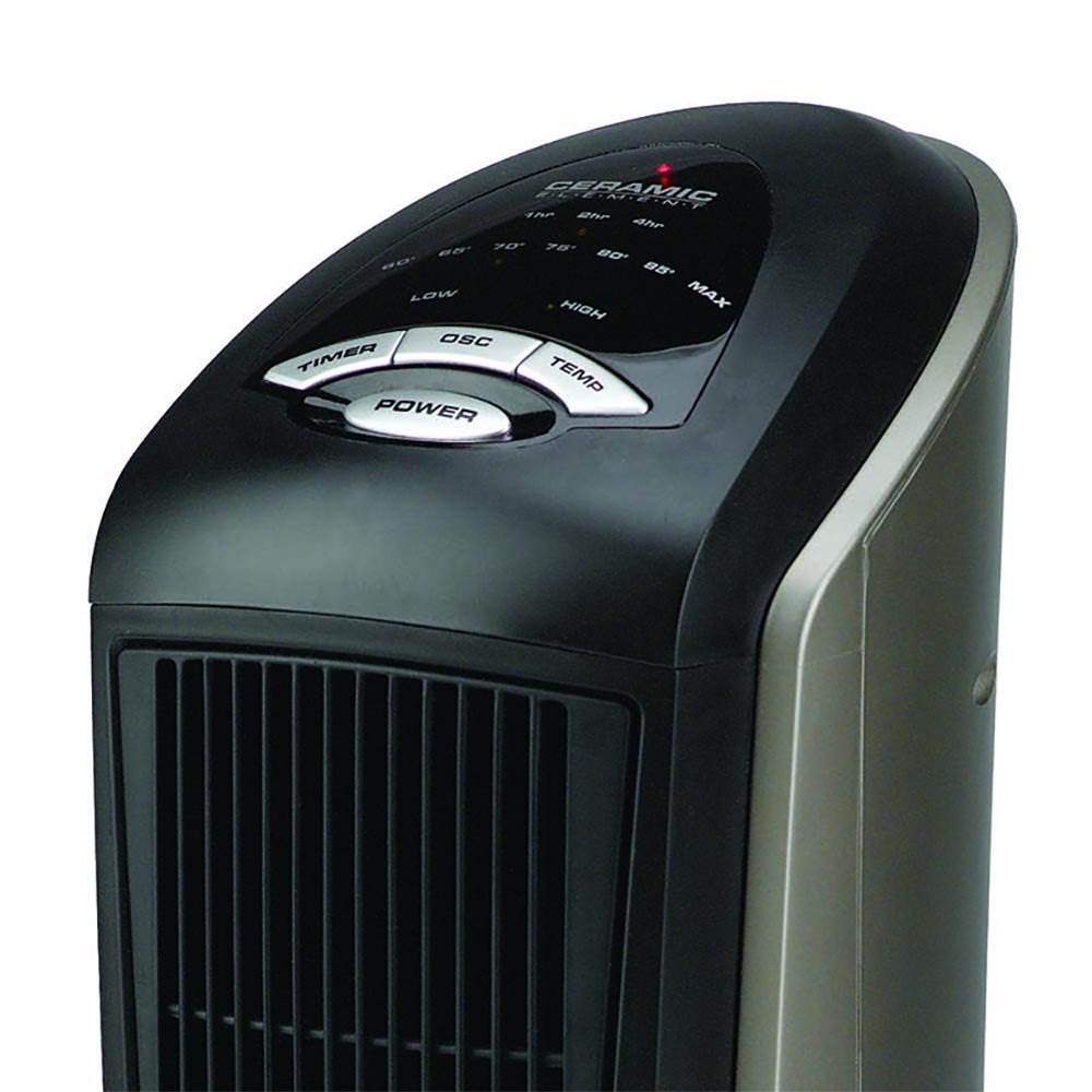 Lasko 1500 Watt 2 Speed Ceramic Oscillating Tower Heater with Remote (Used) - VMInnovations