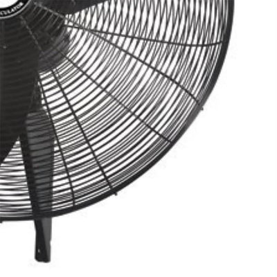 Air King 30" 1/4 HP 3-Speed Indoor Industrial Oscillating Wall Mount Fan, Black - VMInnovations