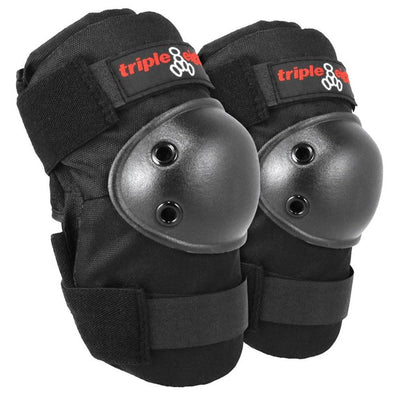 Triple 8 Hardened Skate Helmet w/ Sweatsaver, Carbon - Medium + Protective Pads
