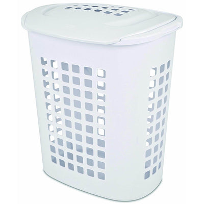 Sterilite 2.3 Bushell 81 Liter Lift Top XL Laundry Basket Hamper (Open Box)
