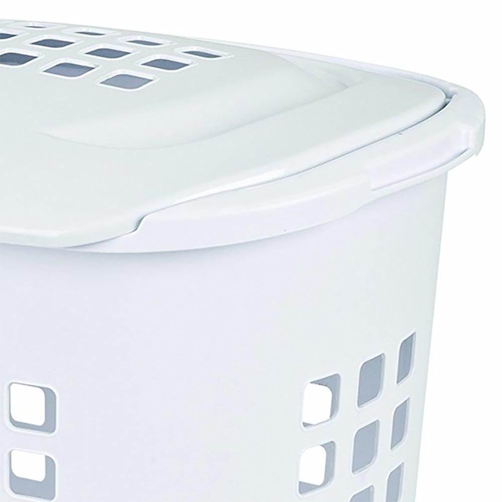 Sterilite 2.3 Bushell 81 Liter Lift Top XL Laundry Basket Hamper (Open Box)