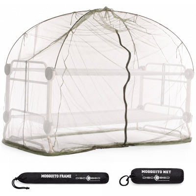Disc-O-Bed Mosquito Net and Frame for Cam-o-Bunk Camping Cots, Green