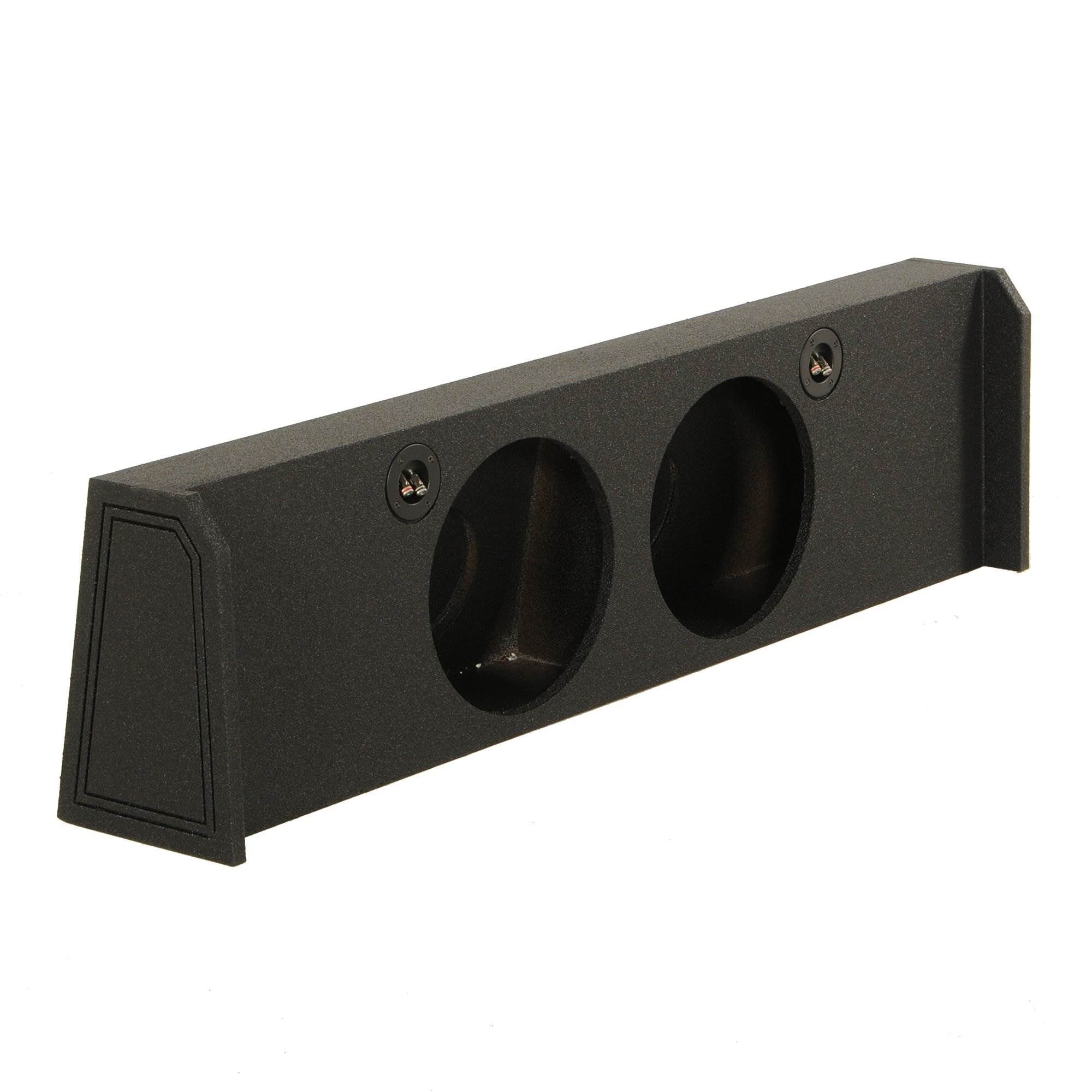 Q Power 10" Downfire 2 Hole 2009-2016 F150 Super Crew Subwoofer Box | Open Box