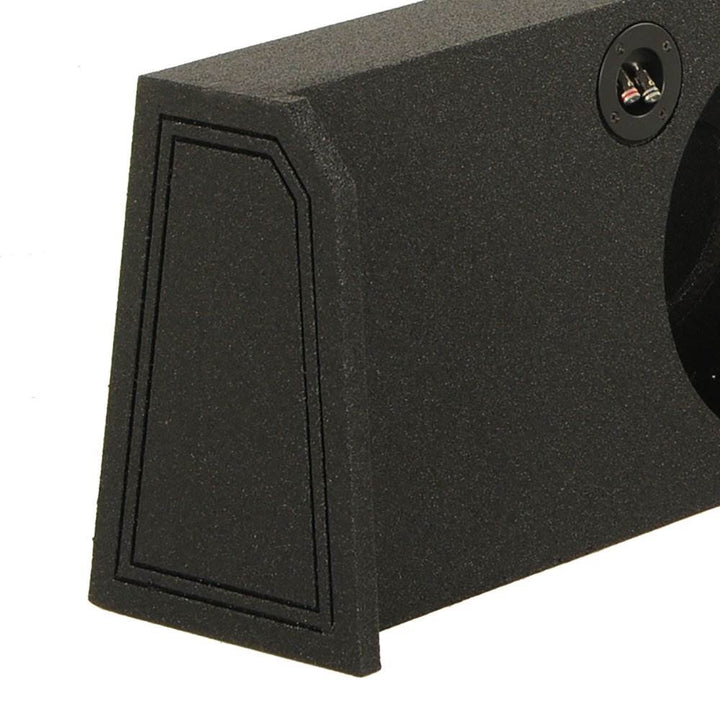 QPower 10" Downfire 2 Hole 2009-2016 F150 Super Crew Subwoofer Box Enclosure