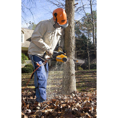 Worx 16-Inch Bar Powerful 14.5 Amp Lightweight Electric Chainsaw