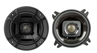 Polk 4-Inch 135W Speakers with Kicker CS Series 4-Inch Coaxial Speakers