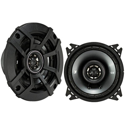 Polk 4-Inch 135W Speakers with Kicker CS Series 4-Inch Coaxial Speakers