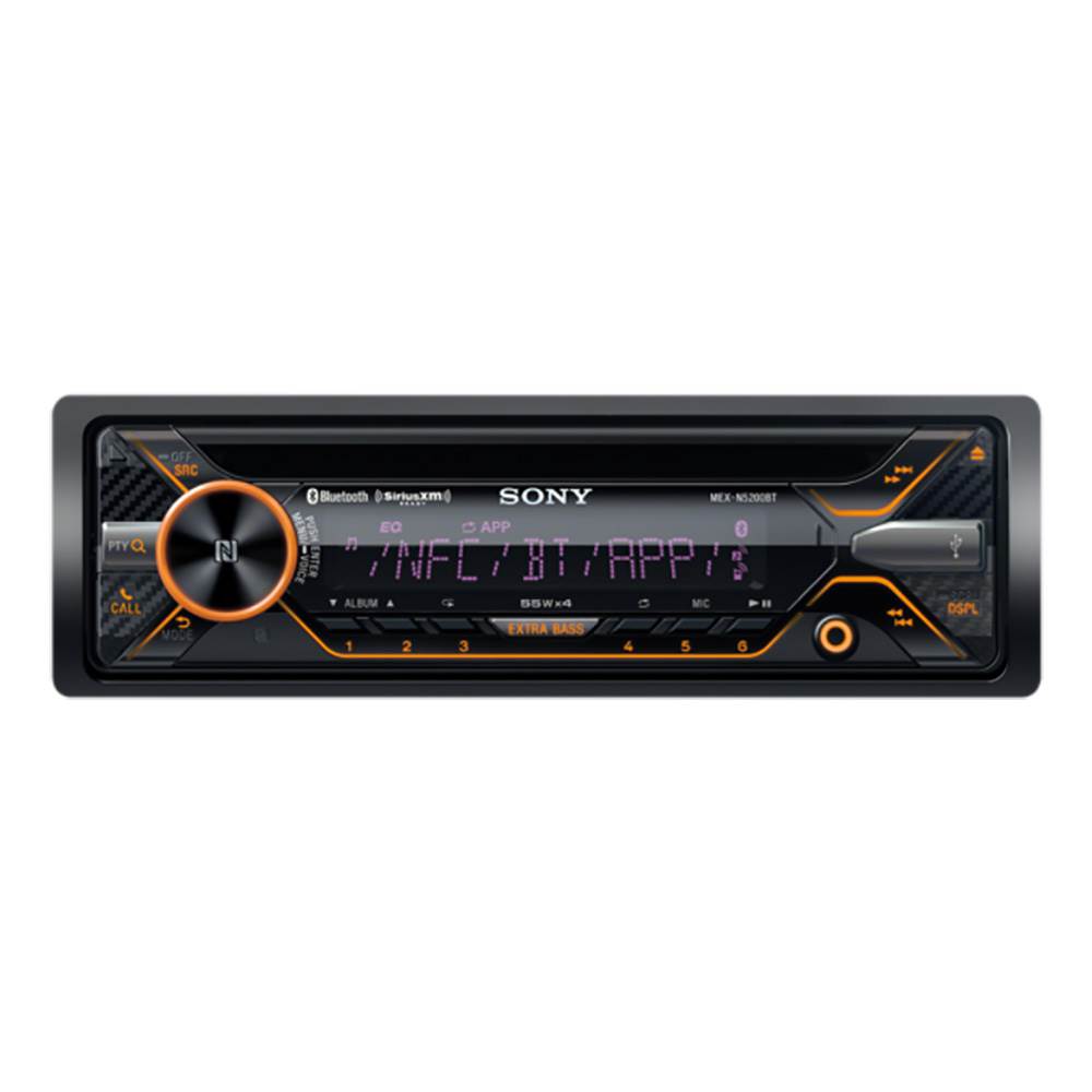 Sony Car Audio Single DIN CD Player Stereo Receiver with Bluetooth | Open Box