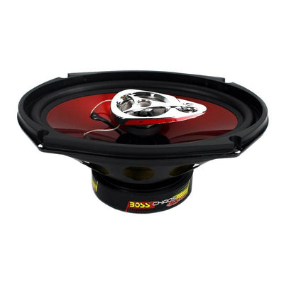 Polk DB402 4-Inch 135W 2-Way Black Speakers w/ Boss 6x9" 3-Way 400W Car Speakers - VMInnovations