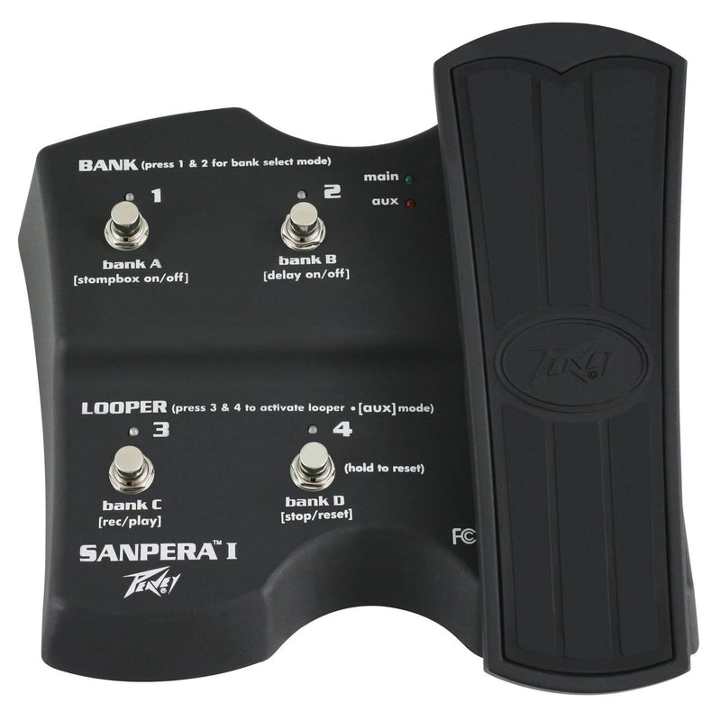Sanpera I Expression Pedal Controller for Amp + Peavey PV 10&