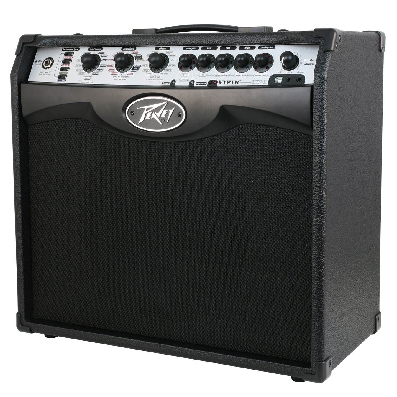 Peavey Vypyr VIP 2 Combo Modeling Guitar Amp 40 Watt Amplifier + 10' Cable