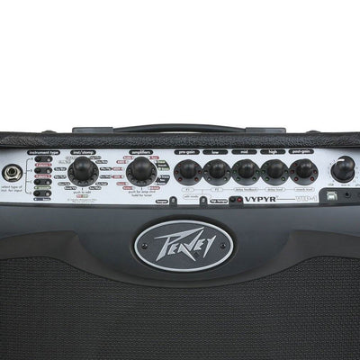 Peavey Vypyr VIP 1 Combo Modeling Amp + Sanpera I Foot Controller + 2 10' Cables
