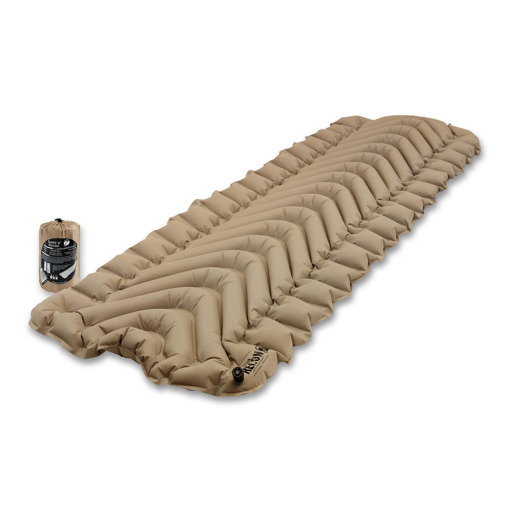 Klymit Static V Recon Body Mapped Inflatable Sleeping Pad - (Open Box)