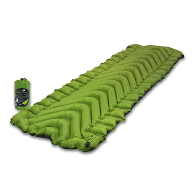 Klymit Static V2 Body Mapped Superlight Inflatable Sleeping Pad, Green(Open Box)