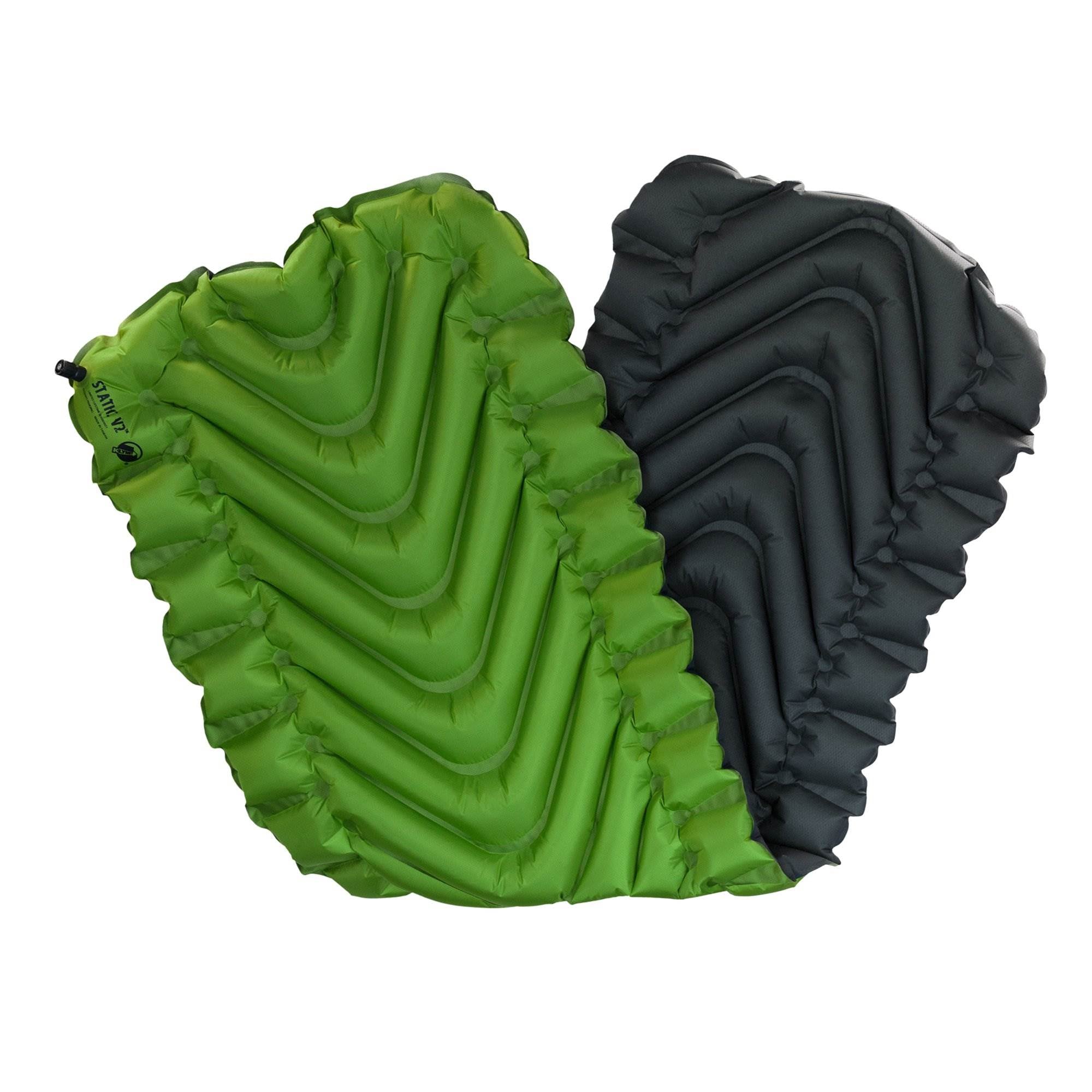 Klymit Static V2 Body Mapped Superlight Inflatable Sleeping Pad, Green(Open Box)