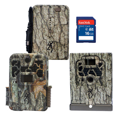 Browning 10 MP Trail Camera + Security Box + 16GB SD Card + External Power Pack