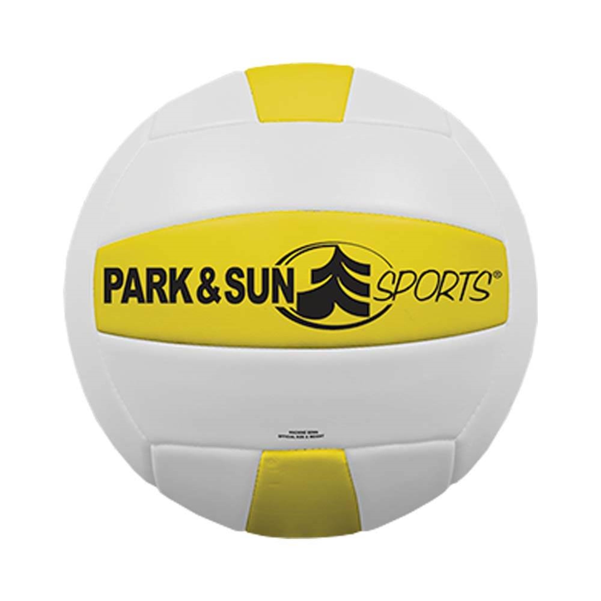 Park & Sun Spiker Sport Steel Orange Outdoor Volleyball Net Set w/Bag (Open Box)