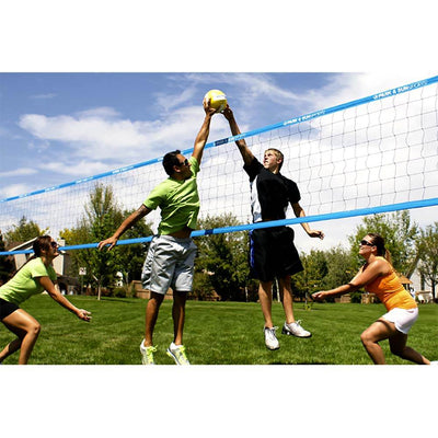 Park & Sun Sports Spectrum 179 Portable Outdoor Volleyball Net Set (Open Box)